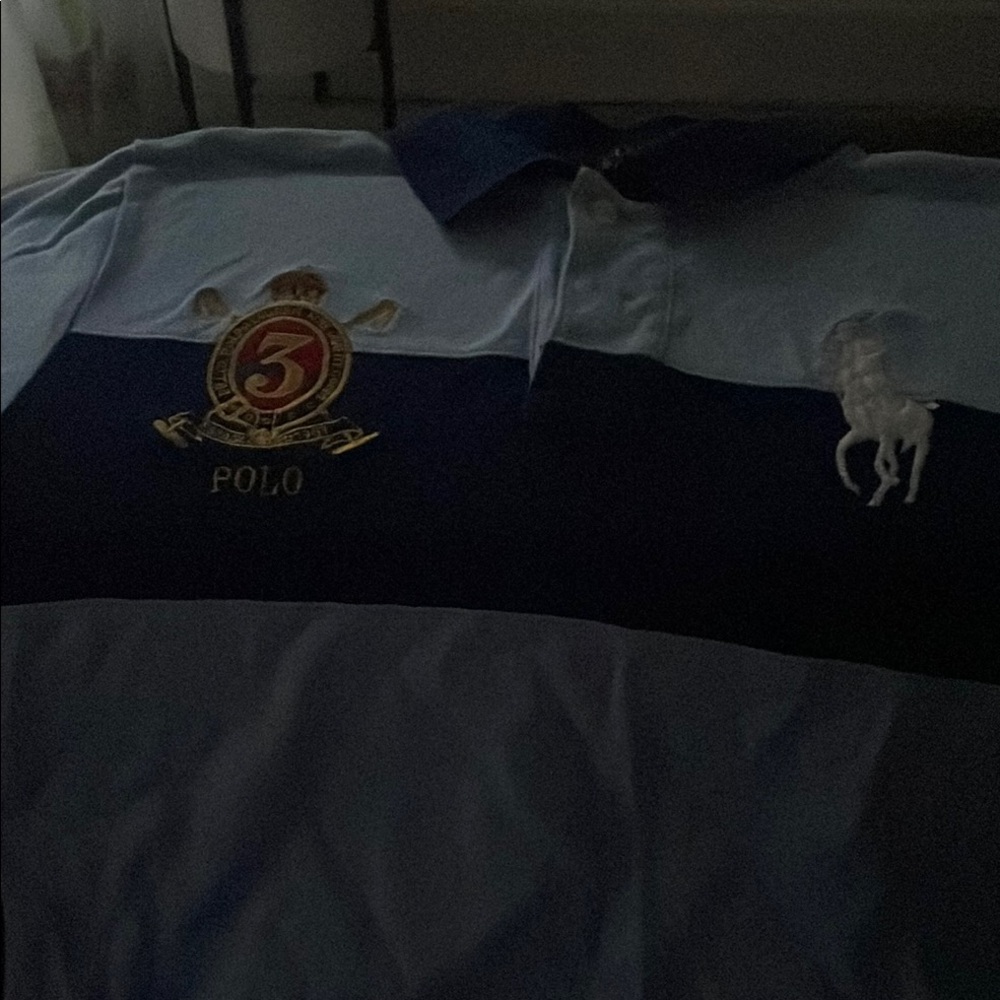 Polo by Ralph Lauren Men's Blue Shirt